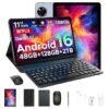 P11 Android 16 Tablet 11 Pulgadas, 48GB RAM + 128GB ROM/2TB TF