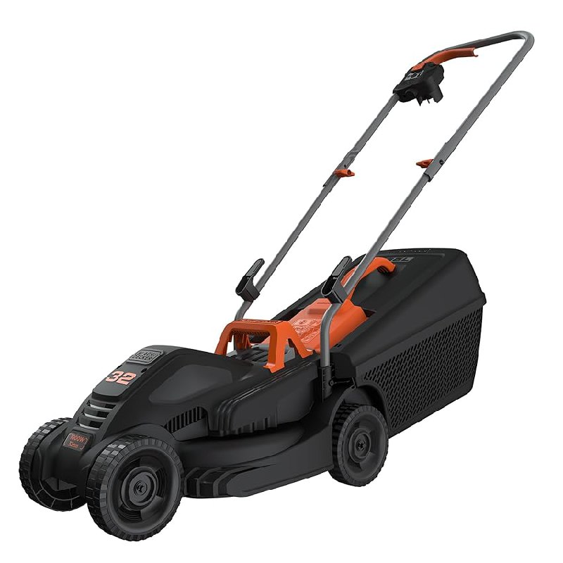 BLACK+DECKER Cortacésped eléctrico de 1000 W y 32 cm, BEMW351