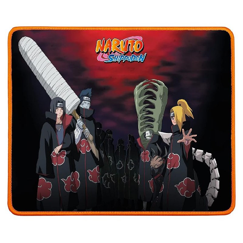 Konix Naruto Shippuden Alfombrilla de ratón Gaming de 32 x 27 cm