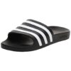Adidas Unisex Adilette Aqua Slides Core Black / Cloud White / Core Black 8 UK 42 EU