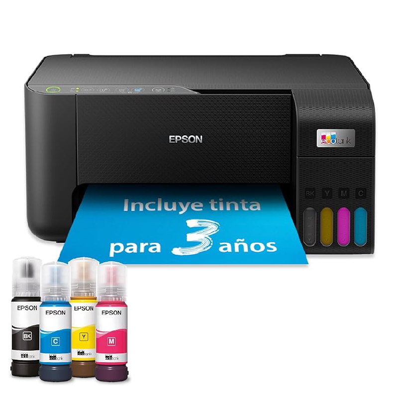 Epson Impresora multifunción EcoTank ET-2862 A4 con depósito de Tinta