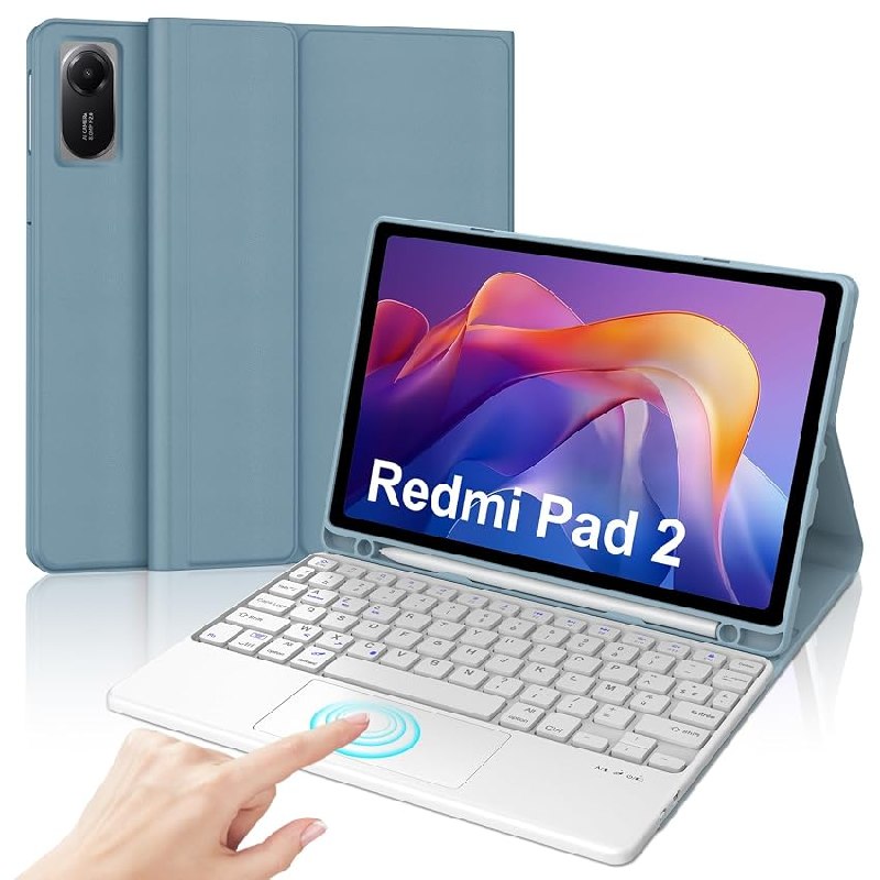 FOGARI Teclado con Touchpad para Redmi Pad 2 11″ 2025