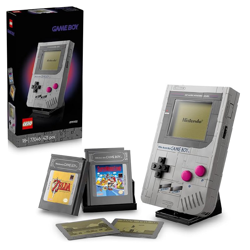 LEGO Super Mario Game Boy Set de Exposición de Nintendo – Maqueta para Adultos con