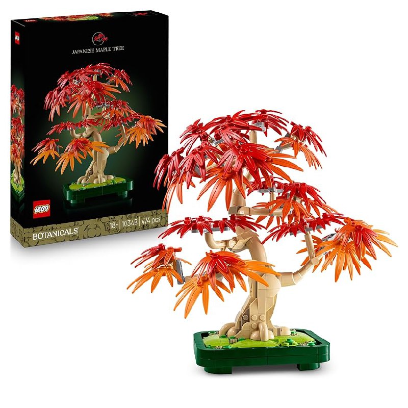 LEGO Botanicals Bonsái de Arce Rojo Japonés 10348