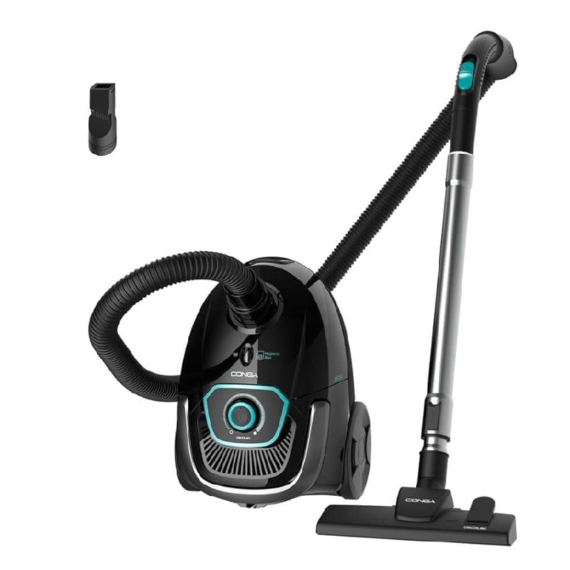 Cecotec Aspirador de Trineo con Bolsa de 2,5 L Conga Powerbag 2500 Plus. 850 W