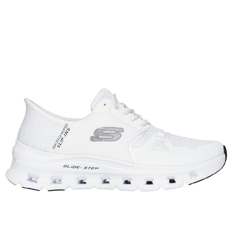 Skechers Mujer Glide-Step Pro Slip-In Entrenador, White