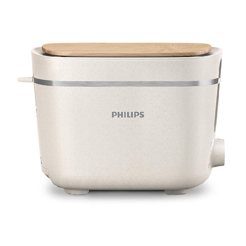 Philips Tostadora de pan Eco 2 Ranuras, 8 Ajustes
