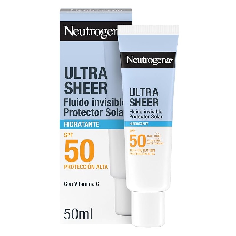 Neutrogena Ultra Sheer Solar Fluido Invisible Hidratante SPF 50