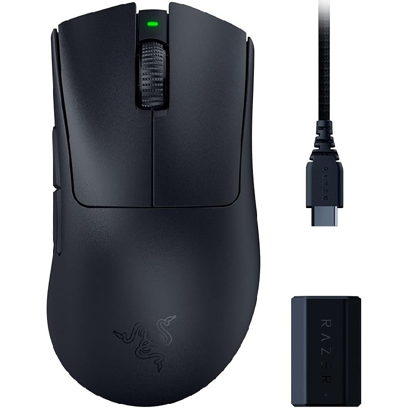 Razer DeathAdder V3 Pro HyperPolling Wireless Dongle – Ratón para Esports Ultraligero
