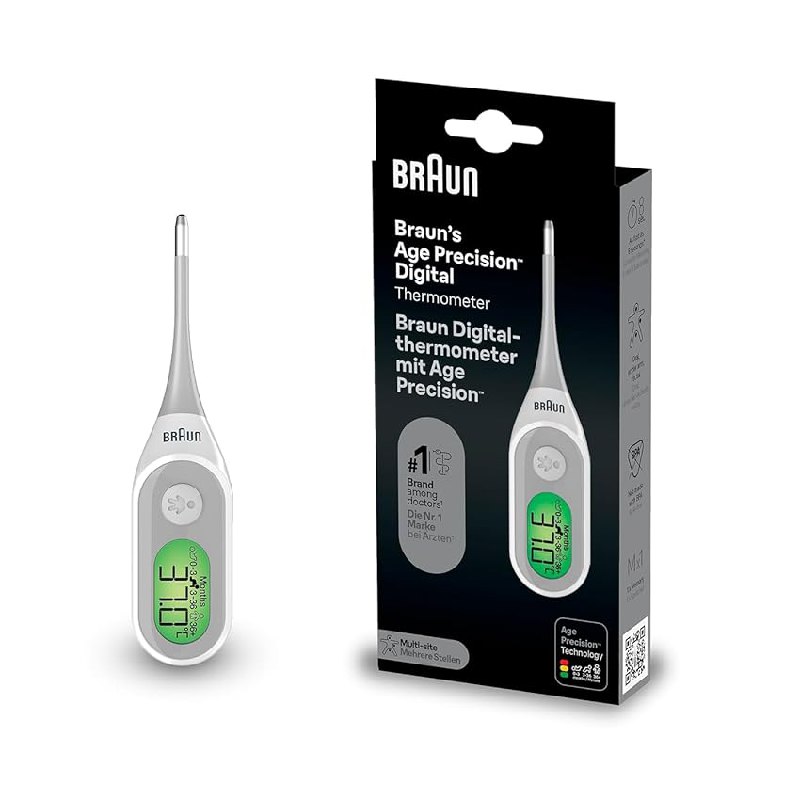 Braun Age Precision Termómetro digital | Para usar en múltiples sitios