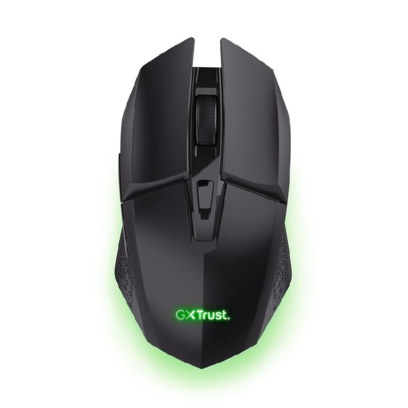 GXTrust Vylax Ratón Inalámbrico Gaming Recargable, Negro