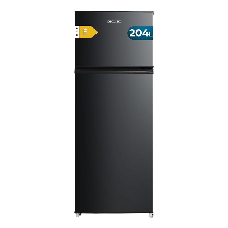 Cecotec Frigorífico Combi Compacto Bolero CoolMarket 2D 204 Black E