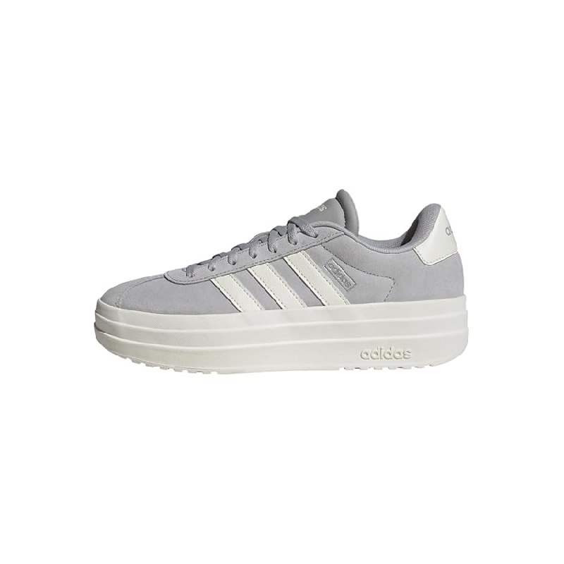 adidas Mujer VL Court Bold Shoes, Grey Two/Off White/Core White