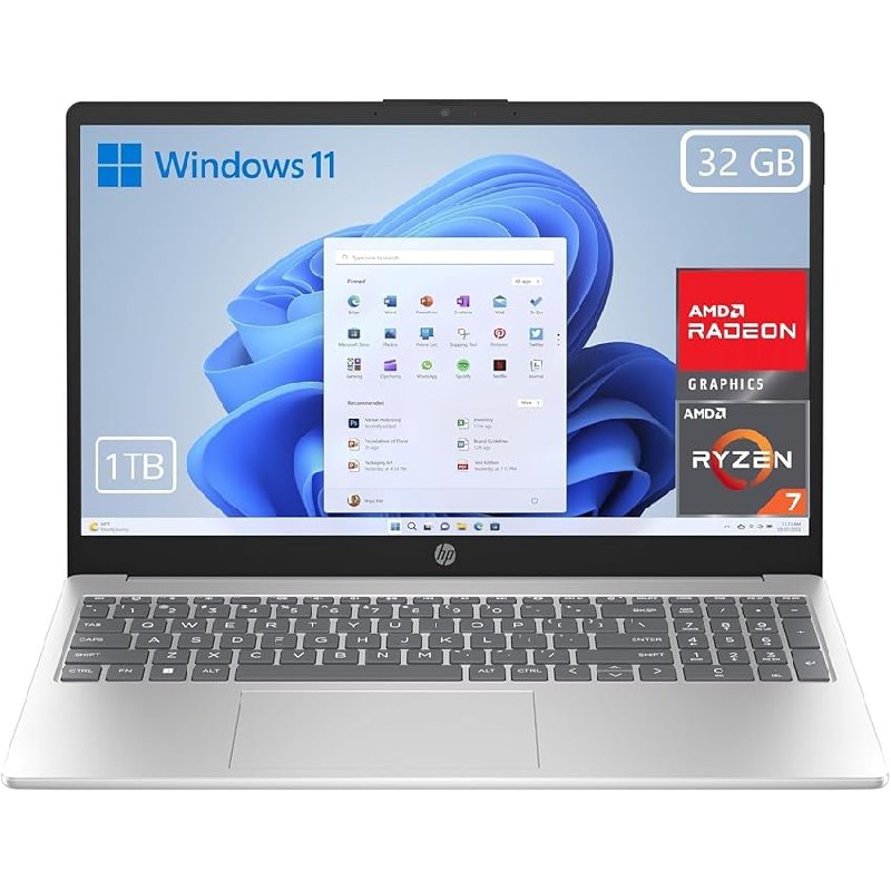 HP 15-fc0243ns 15,6″ FHD, Ryzen 7-7730U