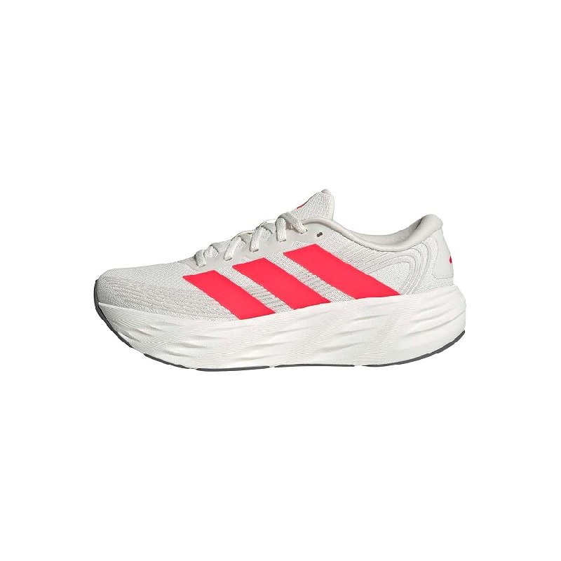 adidas Hombre Galaxy 8 Running Shoes, Cloud White/Lucid Red/Grey One