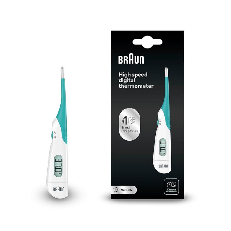 Braun High Speed Termómetro digital | Para usar en múltiples sitios