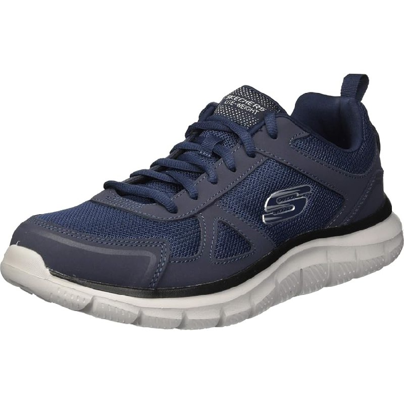 Skechers 52631-NVY Hombre Zapatillas, Azul (Navy 52631/Nvy)