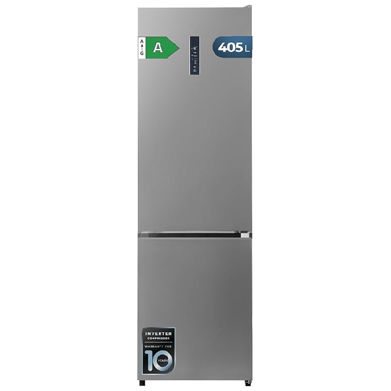 Cecotec Frigorífico Bolero CoolMarket Combi 405 MC Inox A. 405 Litros