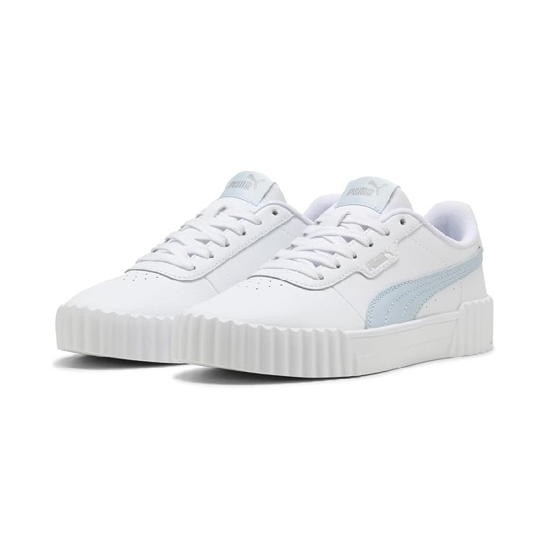 PUMA Zapatillas Carina 3.0 Mujer 39, White Créme De Mint Green