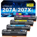 207A 207X Toner con Chip Compatible con HP 207A 207X para HP Color LaserJet Pro MFP