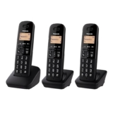 Panasonic KX-TGB613SPB Teléfono Fijo inalámbrico trío, Bloqueo de Llamadas
