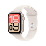 Apple Watch SE 3 GPS con Caja de Aluminio en Blanco Estrella de 44 mm y Correa Deportiva Blanco Estrella