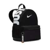 NIKE DR6091-010 Y NK BRSLA JDI MINI BKPK Sports backpack Unisex Negro/negrolanco Tamaño MISC