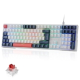 Redragon K668 RGB Teclado Gaming Mecánico 105+4 Teclas QWERTY Español