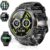Reloj Inteligente Hombre con Linterna, 1.53» Militar Smartwatch con Batería de 1000mAh