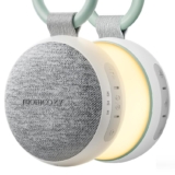 Momcozy Ruido Blanco Bebe con 20 Sonidos Relajantes y Anillo Colgante