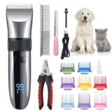 BarberBoss Cortapelos inalámbrico para perros, impermeable