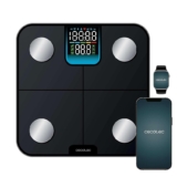 Cecotec Báscula de Baño Inteligente con App Surface Precision HealthySmart. Bluetooth y 25 Parámetros
