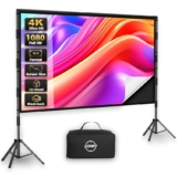 Pantalla de proyección de 100 pulgadas con trípode – LEORFI Outdoor & Indoor Proyector