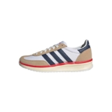 adidas Hombre Run 70S 2.0 Shoes, FTWR White/Dark Blue/Warm Sandstone