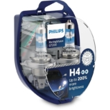 Philips RacingVision GT200 H4 bombilla para faros delanteros +200%