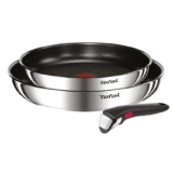Tefal Ingenio Emotion – Juego de 2 Sartenes, Acero inoxidable