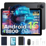 P10 Pro Tablet 10 Pulgadas, Tablets Android 16 con 120Hz Display