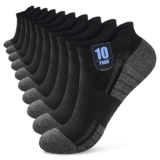 Effeet 10 Pares Calcetines Tobilleros Hombre Mujer, Calcetines Cortos Algodón Transpirables