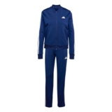 adidas Mujer Essentials 3-Stripes Track Suit, Dark Blue
