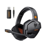 NUBWO G06 Cascos Gaming Inalámbricos con Drivers de 50 mm para PC/Ps5/Ps4/NS/Mobile,Auriculares
