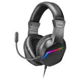 Mars Gaming MH122, Cascos Gaming FRGB Over Ear con Micrófono