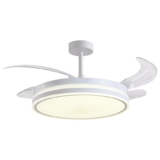 BEL AIR HOME – Ventilador de Techo con Aspas Retráctiles, Motor DC Silencioso