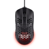 GXTrust Helox Ratón Gaming Ultraligero 65g con Cable USB, Negro