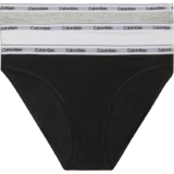 Calvin Klein Braguitas Tipo Bikini Pack de 3 Mujer Algodón elástico