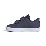 adidas Unisex niños Vs Pace 2.0 Hook and Loop Kids Shoes, Navy/Cloud White/Core Black