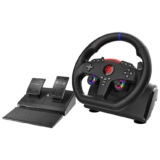 Subsonic – Volante Superdrive 270 GT-5 para PS5 y PC – Negro