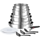 Tefal Ingenio Emotion – Juego de 7 Piezas + 6 Accesorios, Acero inoxidable