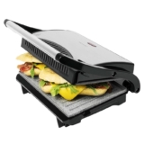 Cecotec Parrilla Eléctrica con Grill Rock’n Grill.1000W, Superficie 23×14.5cm