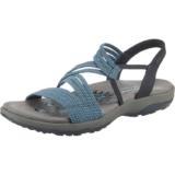 Skechers REGGAE SLIM SKECH APPEAL, Sandalias de Punta Descubierta para Mujer
