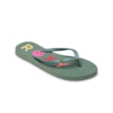 Roxy Mujer Sandy III Sandale, Verde Oliva